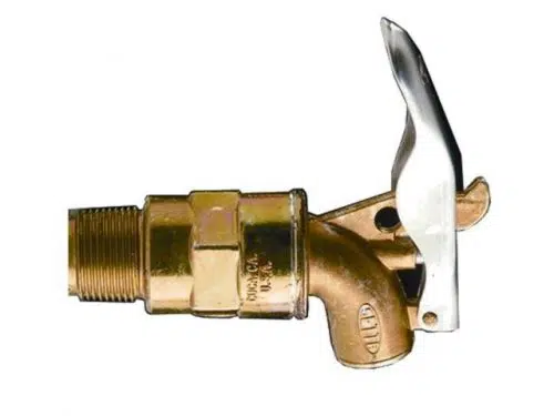 zelfsluitende messing kraan